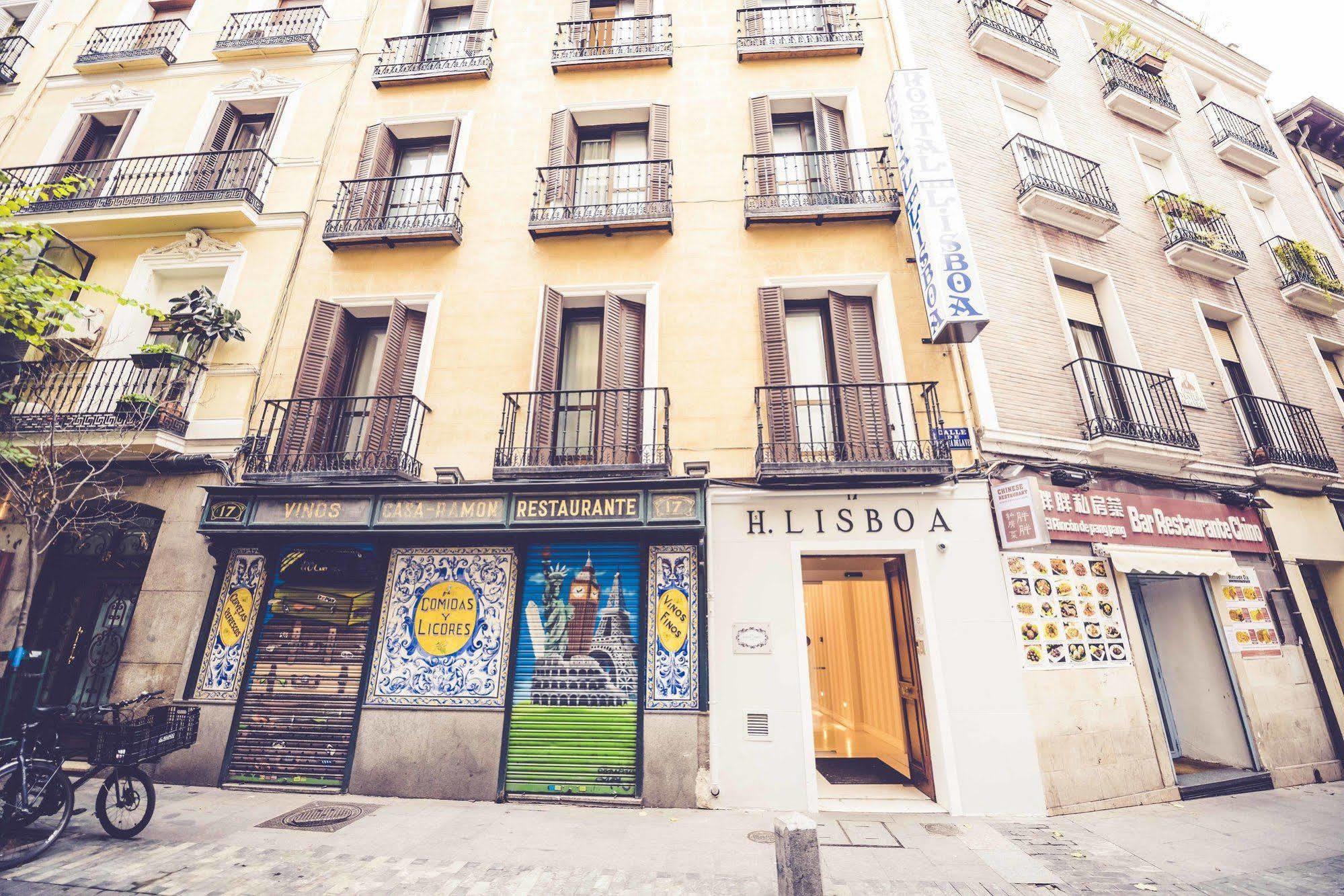 Hostal Lisboa Madrid Exterior foto